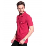 T10 Sports Slub Polo T10000302 (Red)